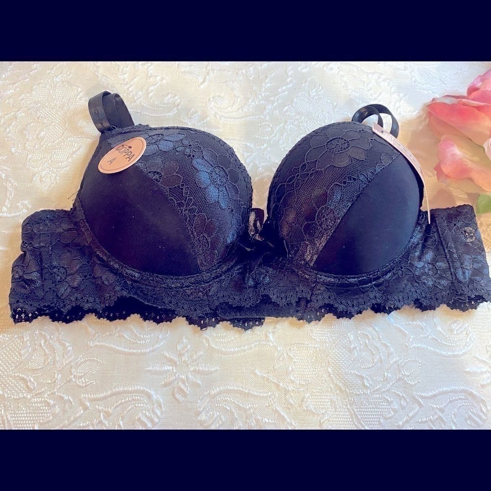 💥Shengyuzi Lace Embroidery Floral Print Bras38/85